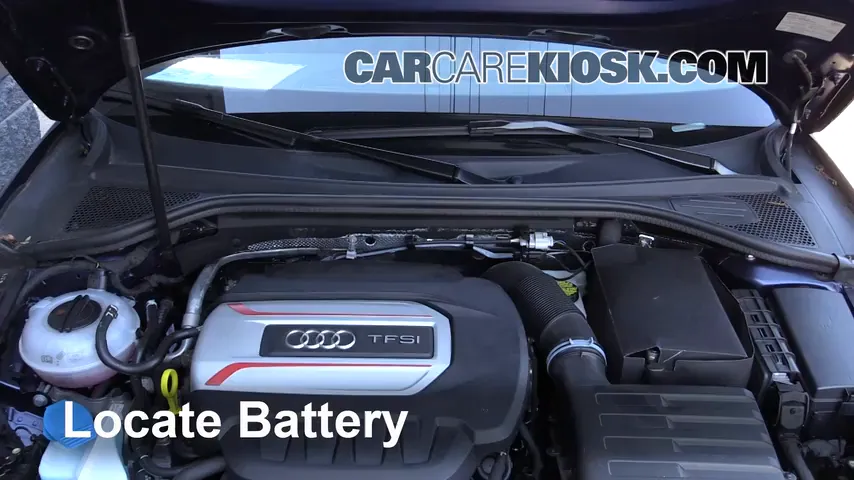 2017 Audi S3 Premium Plus 2.0L 4 Cyl. Turbo Battery Jumpstart